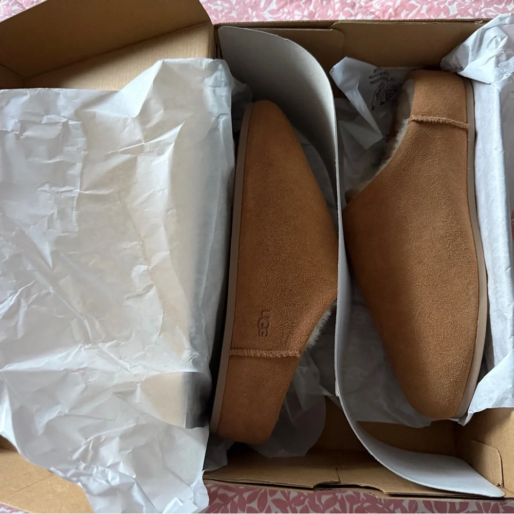 NIB Chestnut UGG Elea slip-ons! - Picture 3 of 5